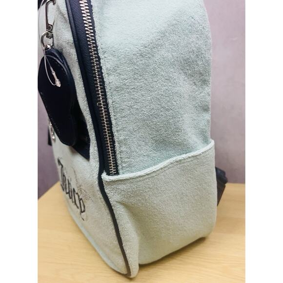 Juicy Couture Wingin It Backpack w/ Matching Coin Bag Pastel Turquoise Butterly main image 7